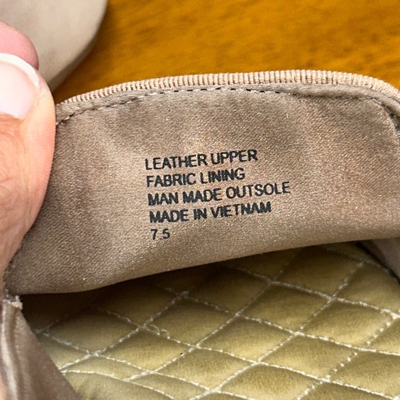 Birdies The Starling Flats Latte Suede Women's Size 7.5 Loafers Shoes READ - Picture 2 of 8